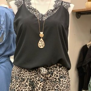 Plus Size Lacy Cami
